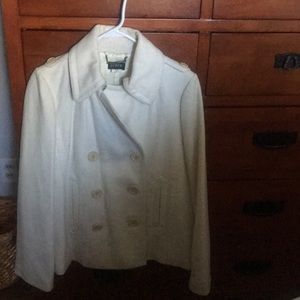 White Pea Coat